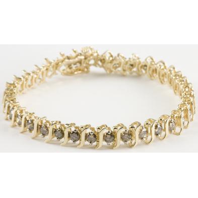 14kt-chocolate-diamond-tennis-bracelet