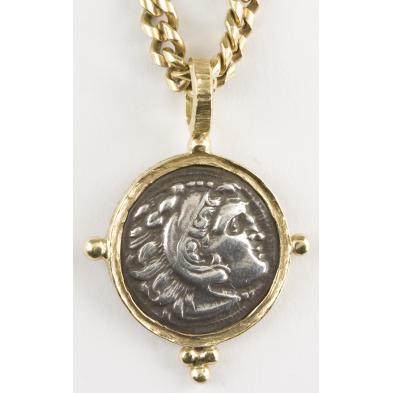 18kt-curb-link-necklace-with-coin