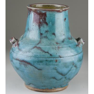 jugtown-nc-pottery-chinese-blue-han-vase