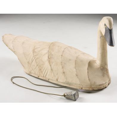 r-wade-signed-swan-decoy