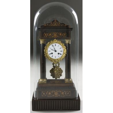 french-portico-clock