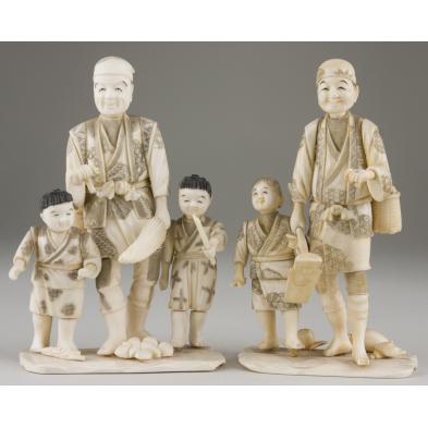 two-japanese-ivory-okimono-figurals