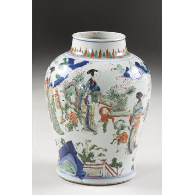 chinese-five-color-wucai-porcelain-vase