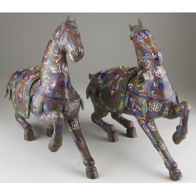 pair-of-asian-cloisonne-horses