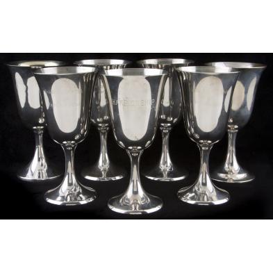 assembled-set-of-7-sterling-goblets