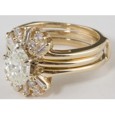oval-diamond-solitaire-wedding-set
