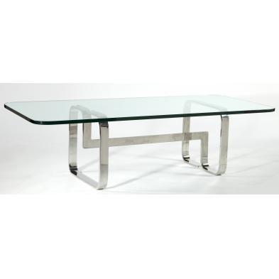 mid-century-chrome-and-glass-coffee-table