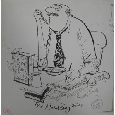 ronald-searle-br-b-1920-advertising-man