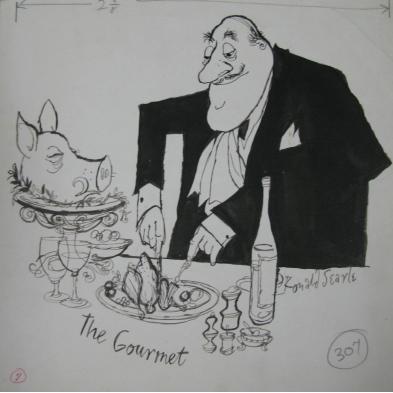 ronald-searle-br-b-1920-the-gourmet