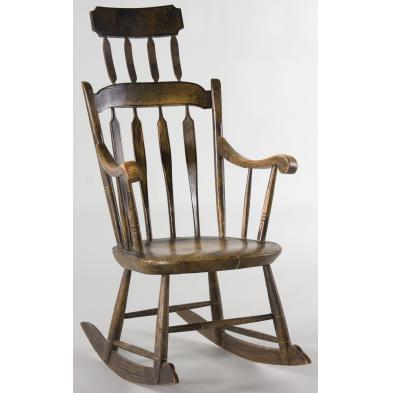 american-comb-arrow-back-rocking-chair