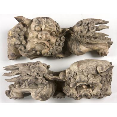 pair-of-antique-carved-wooden-foo-dogs