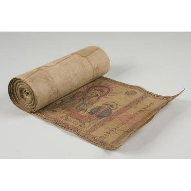 long-antique-asian-scroll