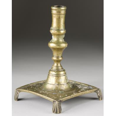 spanish-brass-candlestick-early-18th-century