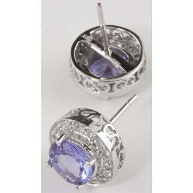 diamond-and-tanzanite-earrings