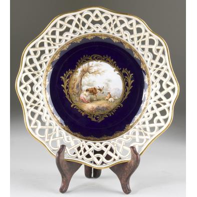 meissen-scenic-cabinet-plate-19th-century