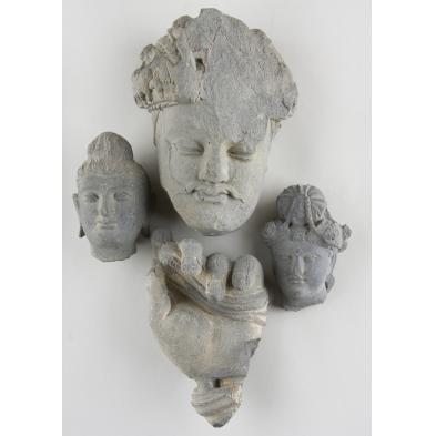 four-gandharan-style-sculptural-fragments