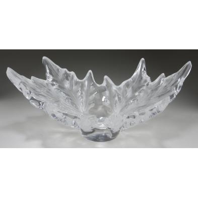 lalique-oak-leaf-center-bowl