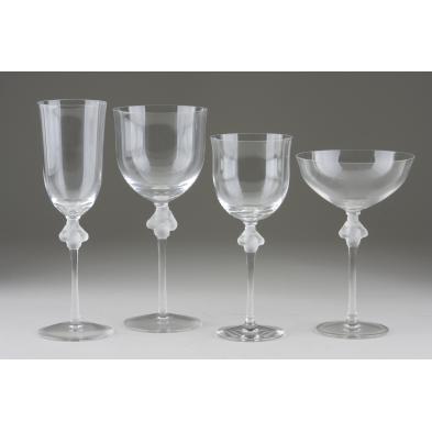 group-of-lalique-roxanne-stemware-18-pieces