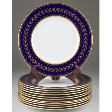 twelve-minton-tiffany-co-service-plates