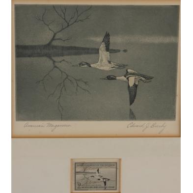 1956-federal-duck-stamp-print-by-edward-bierly