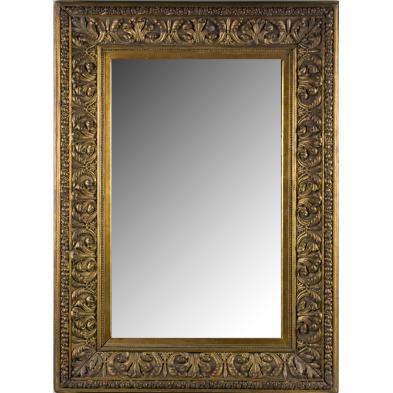 large-gilt-framed-wall-mirror