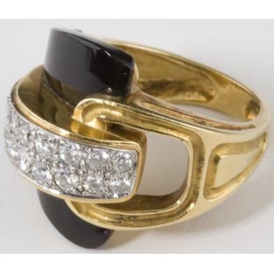 onyx-and-diamond-ring