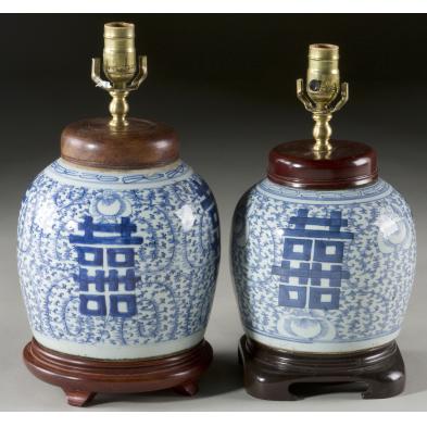 two-chinese-ginger-jar-lamps