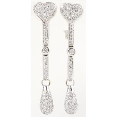 diamond-drop-shaped-earrings