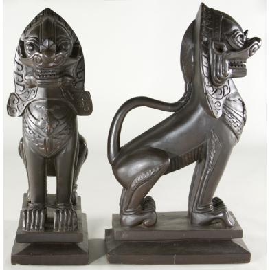 pair-of-carved-foo-lions