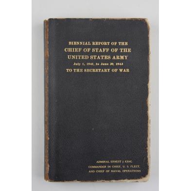 george-c-marshall-book-inscribed-to-admiral-king