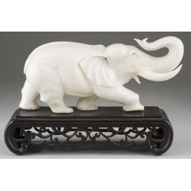 carved-asian-ivory-elephant