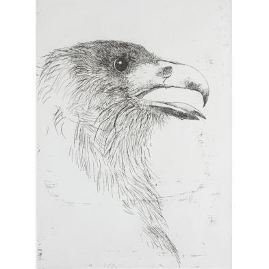 leonard-baskin-am-1922-2000-eagle-s-profile