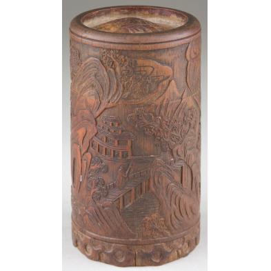 asian-carved-bamboo-tea-caddy