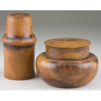 two-pieces-of-19th-century-treenware