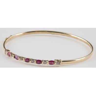 gold-ruby-and-diamond-bangle-bracelet