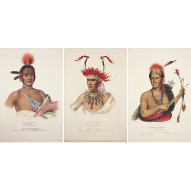 three-mckenney-hall-indian-chief-portraits