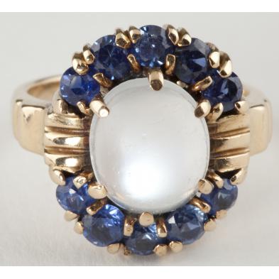 retro-style-moonstone-and-sapphire-ring