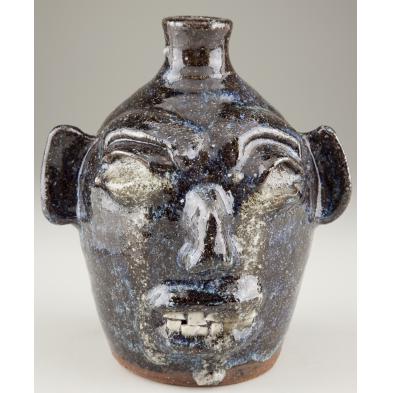 burlon-craig-teary-eye-face-jug-nc-folk-pottery