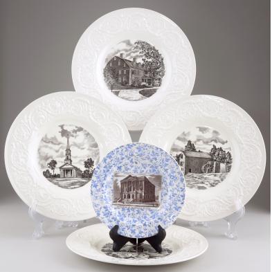 four-wedgwood-south-sudbury-ma-plates