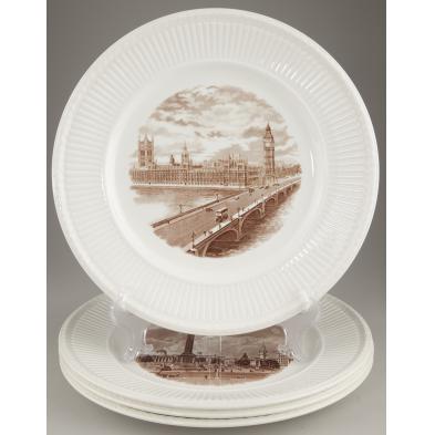 four-wedgwood-old-london-views-plates