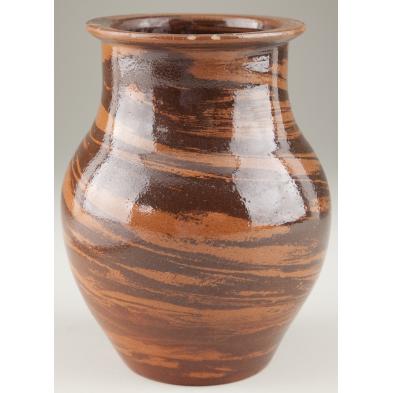 north-state-swirlware-vase-nc-pottery