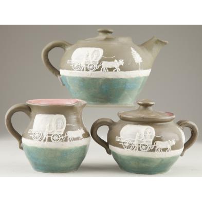 pisgah-forest-pottery-tea-set-nc-pottery