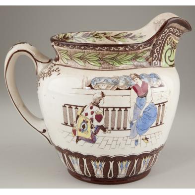 buffalo-pottery-cinderella-pitcher-circa-1907