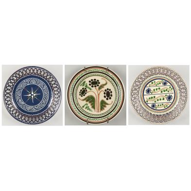 three-westmoore-pottery-chargers