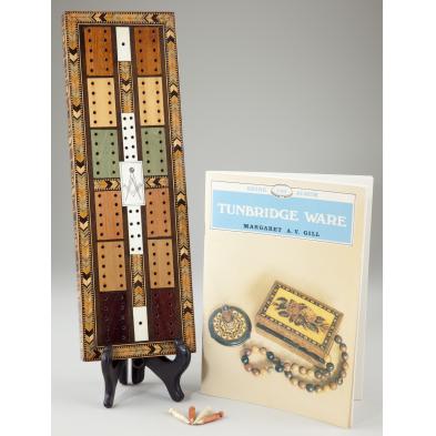 antique-tunbridge-ware-cribbage-board
