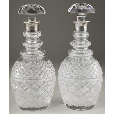 pair-of-sterling-mounted-cut-glass-decanters