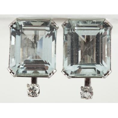 aquamarine-and-diamond-earrings