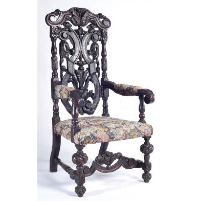 continental-renaissance-revival-arm-chair