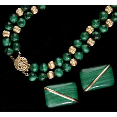 malachite-necklace-and-earclips