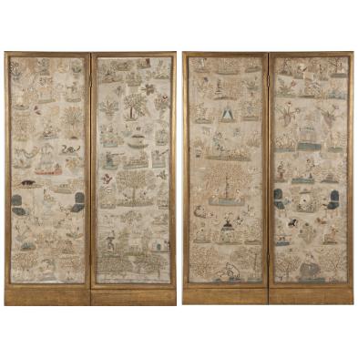four-panel-stump-and-crewelwork-screen-18th-c